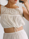 Antique Edwardian Lace Corset Cover