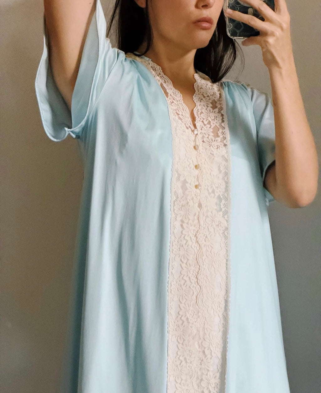 Vintage Nightgown & Peignoir Set