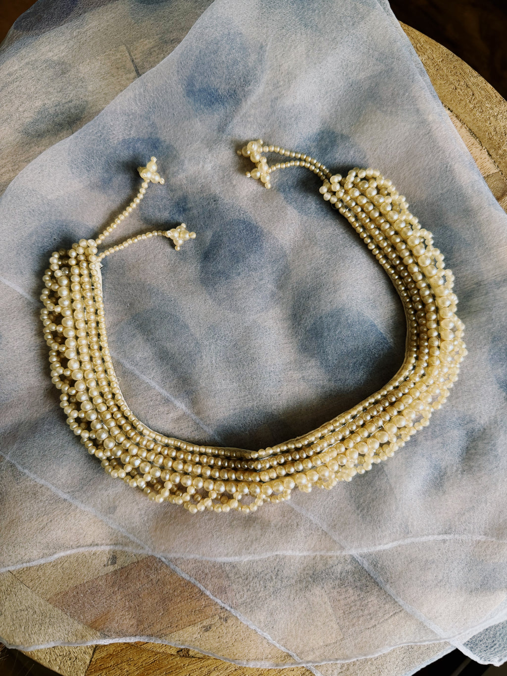 Vintage Beaded Collar