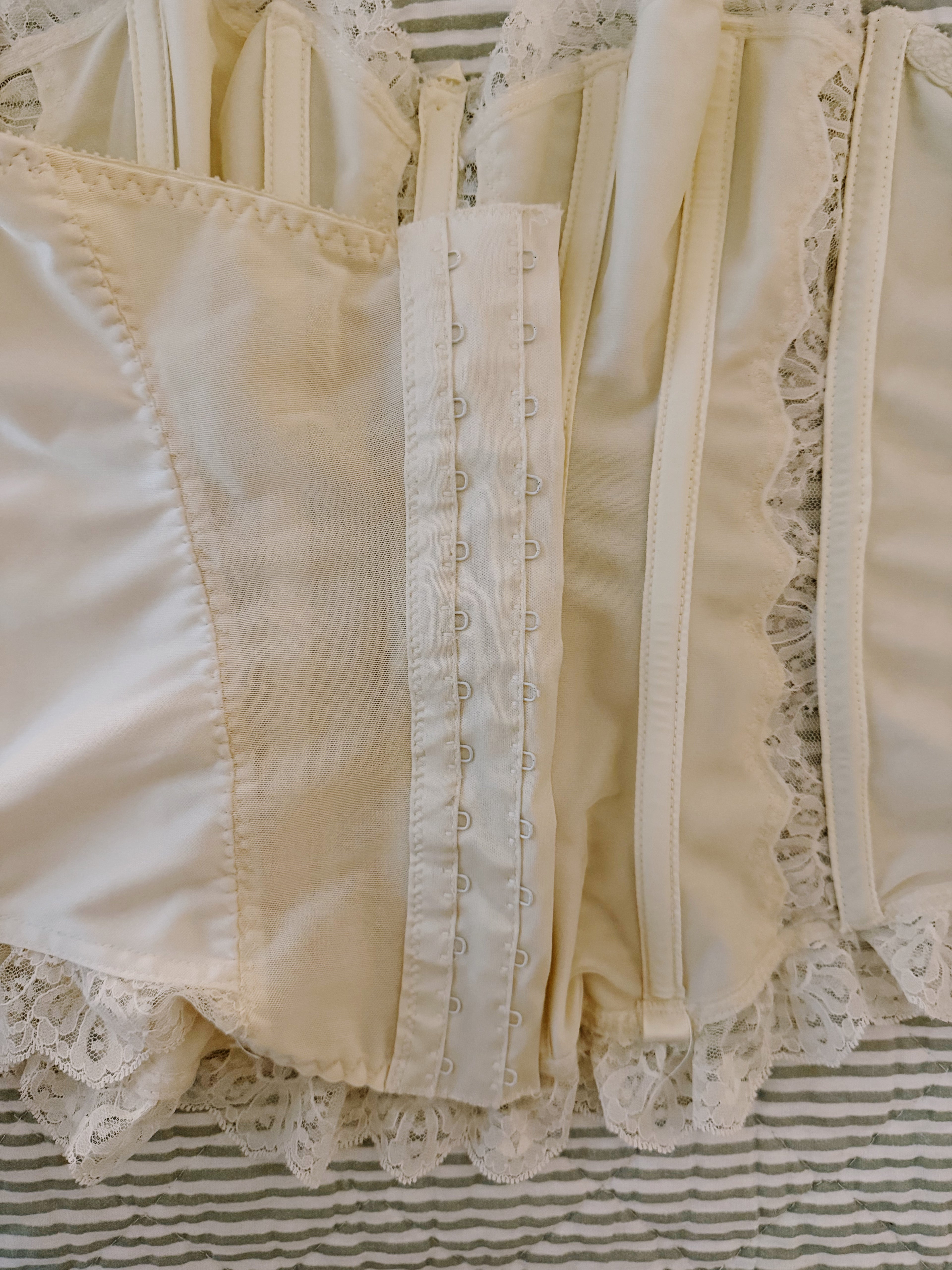 Vintage Ivory Corset