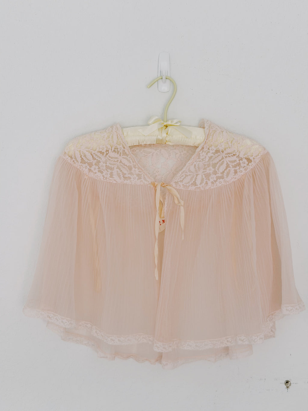 Vintage Sheer Lace Cape