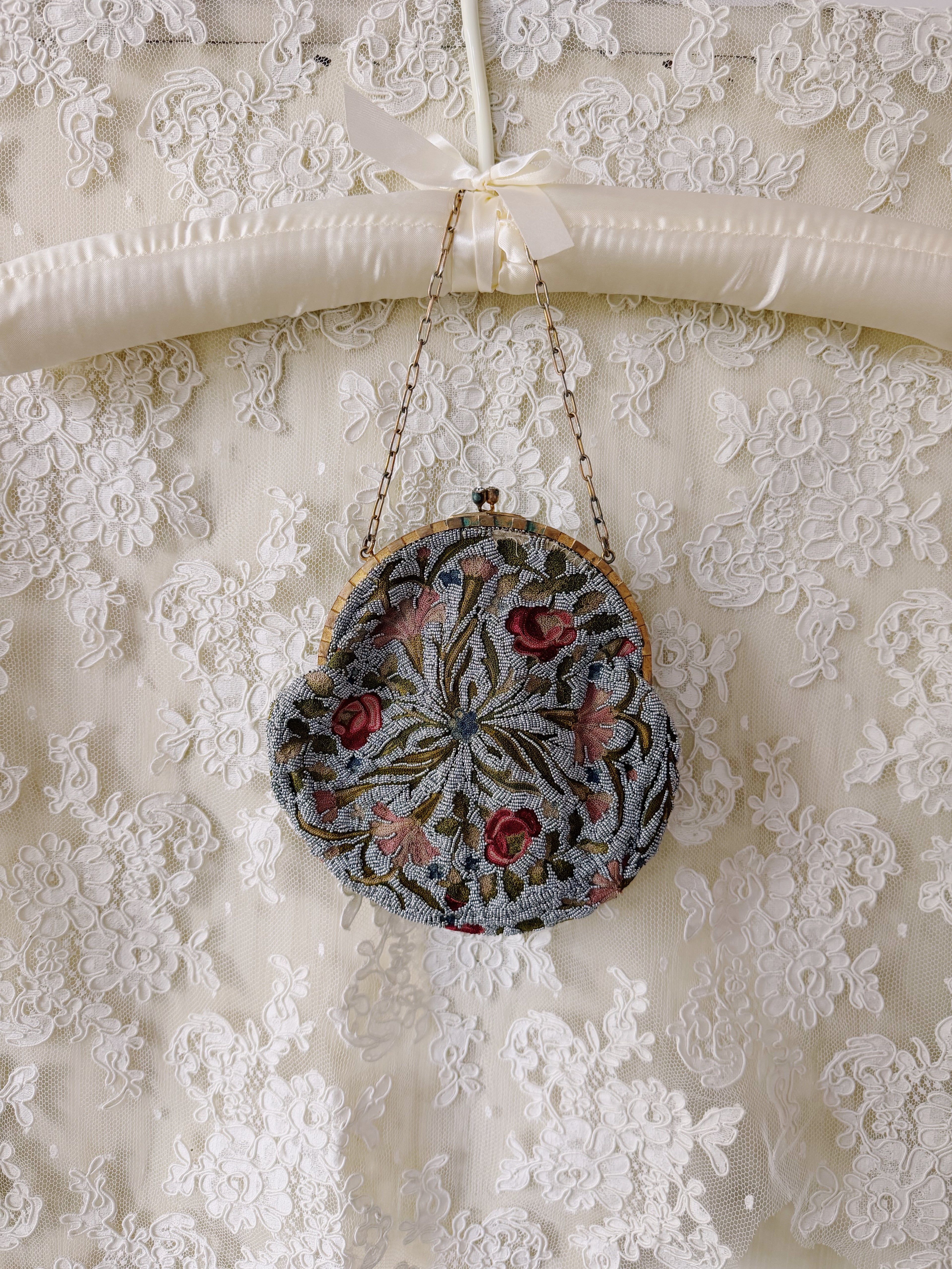 Antique Beaded Purse