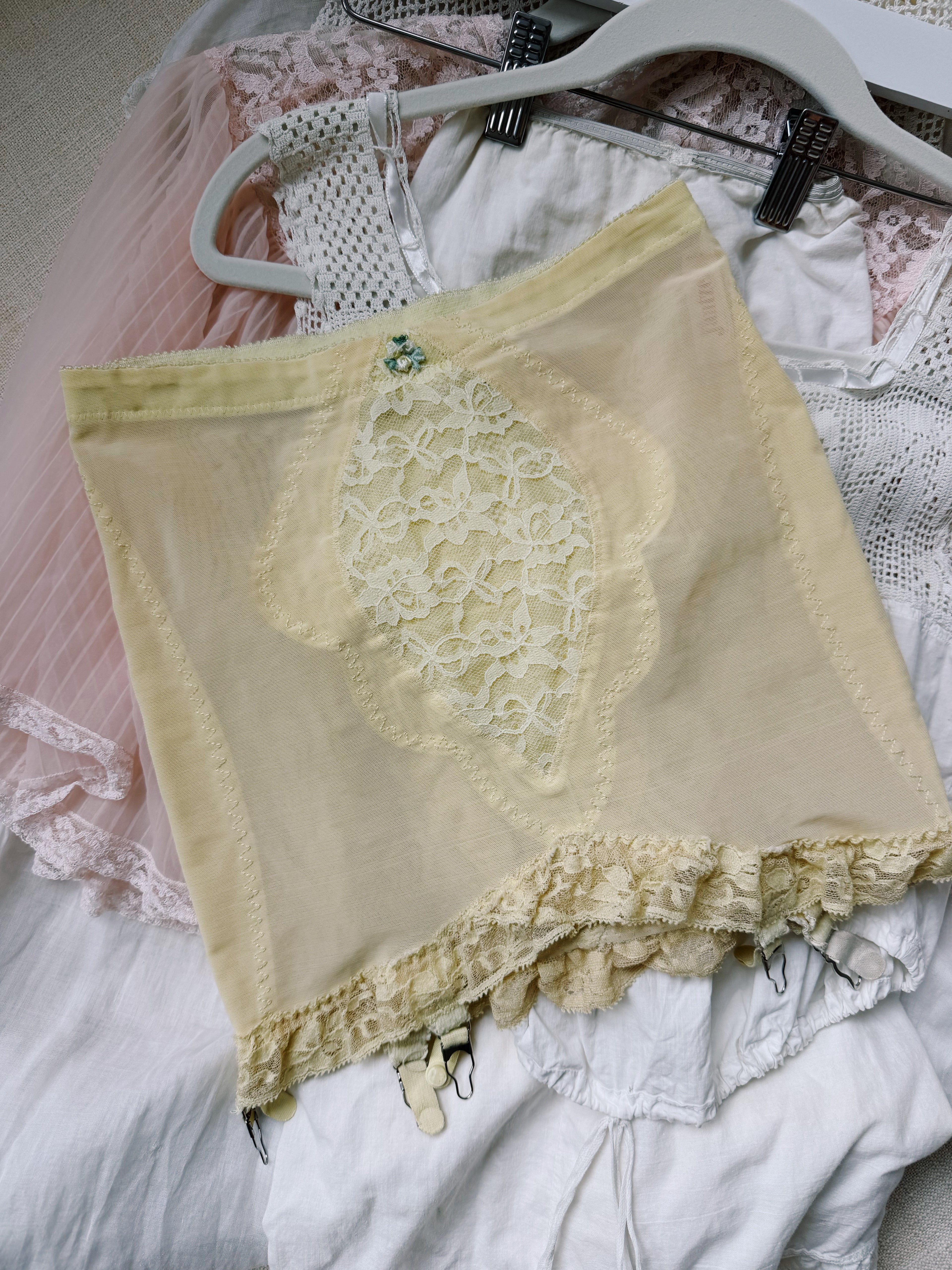 Rare Vintage Lace Girdle
