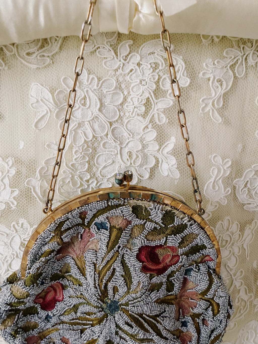 Antique Beaded Purse
