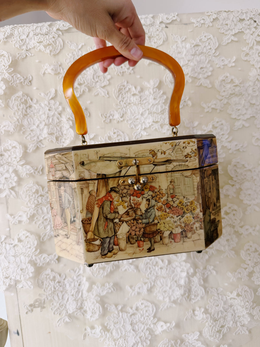 Vintage Box Purse