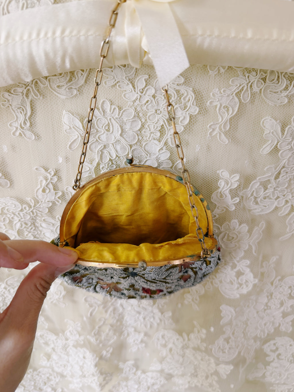 Antique Beaded Purse