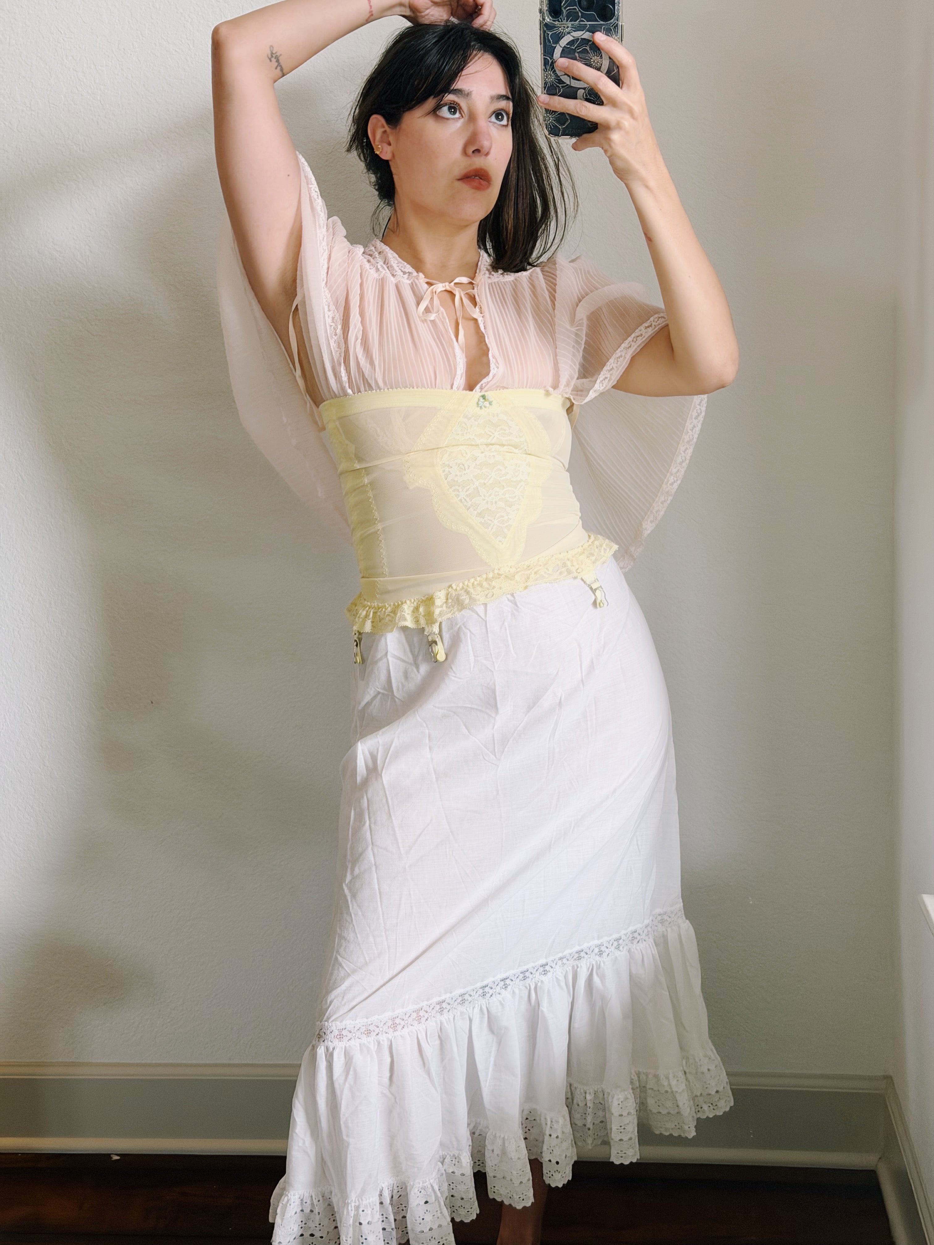 Rare Vintage Lace Girdle