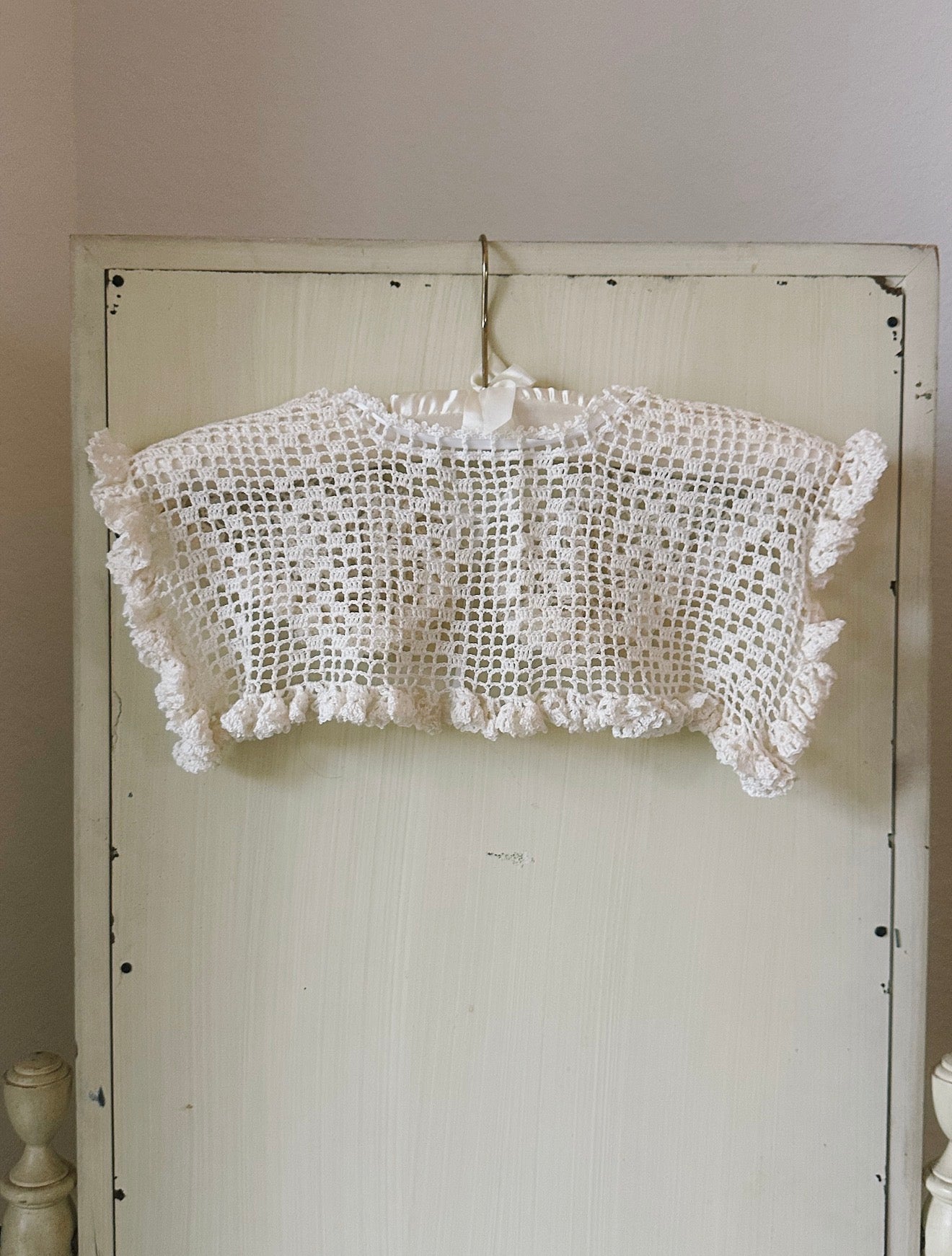 Antique Crochet Collar