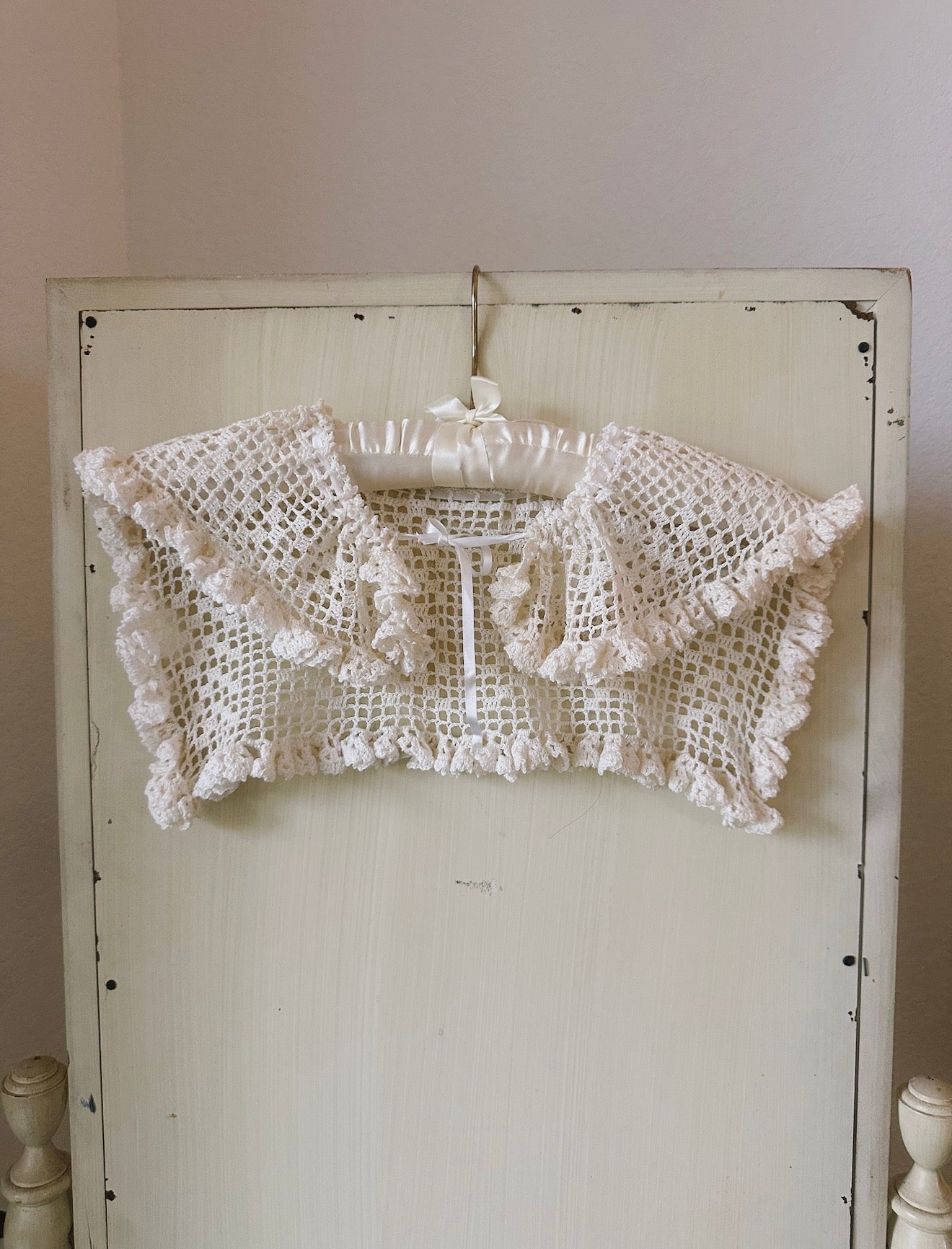 Antique Crochet Collar