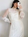 1970’s Lace Wedding Dress