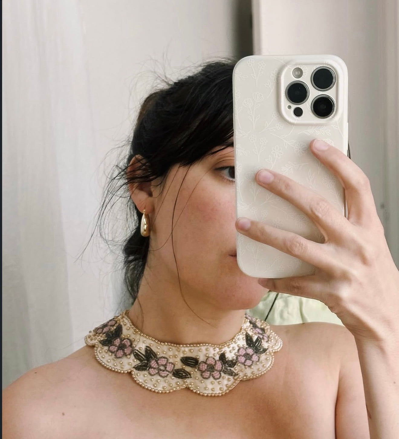 Vintage Beaded Collar