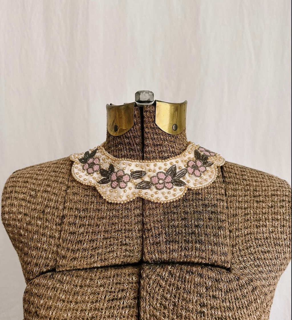Vintage Beaded Collar