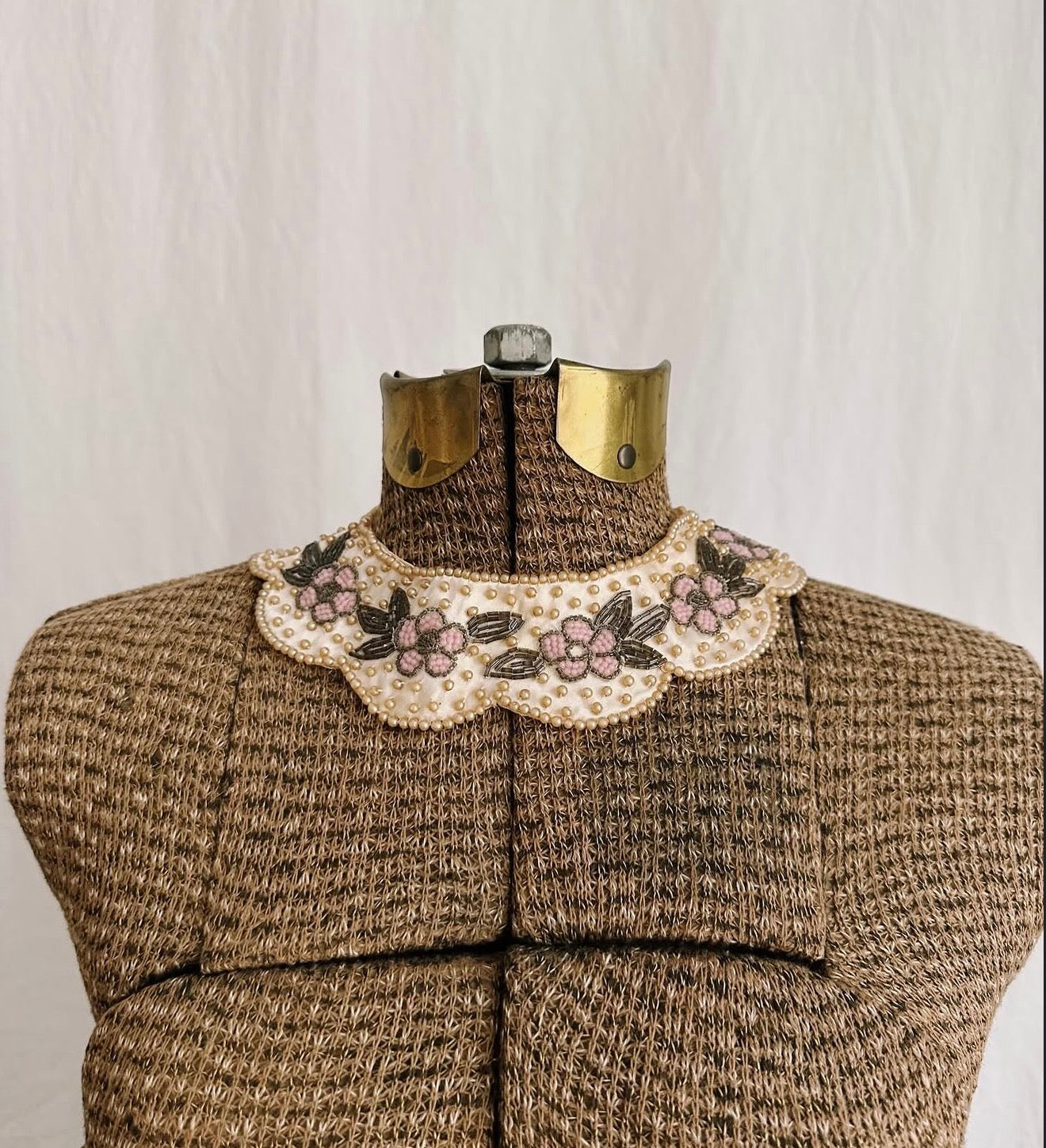 Vintage Beaded Collar